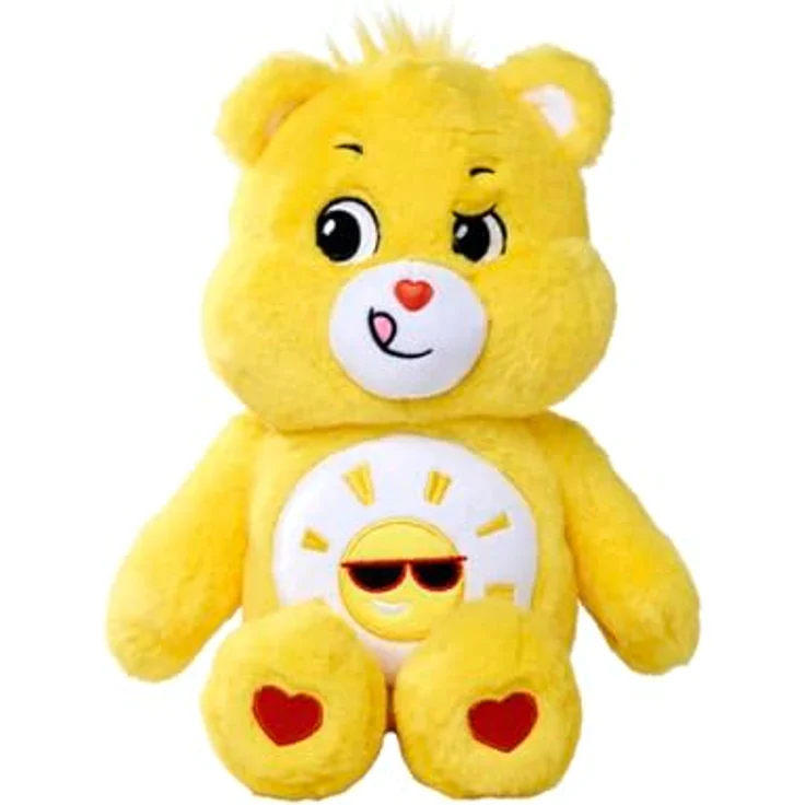Simba Glücksbärchi Sonnenscheinbärchi 35cm Care Bears Plüschfigur gelb – Bild 1