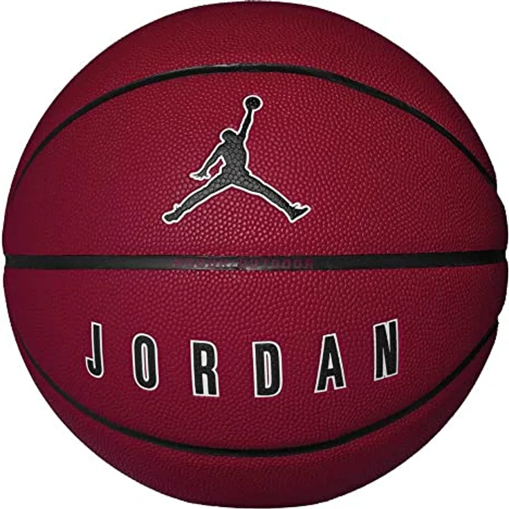 Nike Jordan Ultimate 2.0 8P In/Out Ball J1008254-651, Unisex basketballs, red, 7 EU