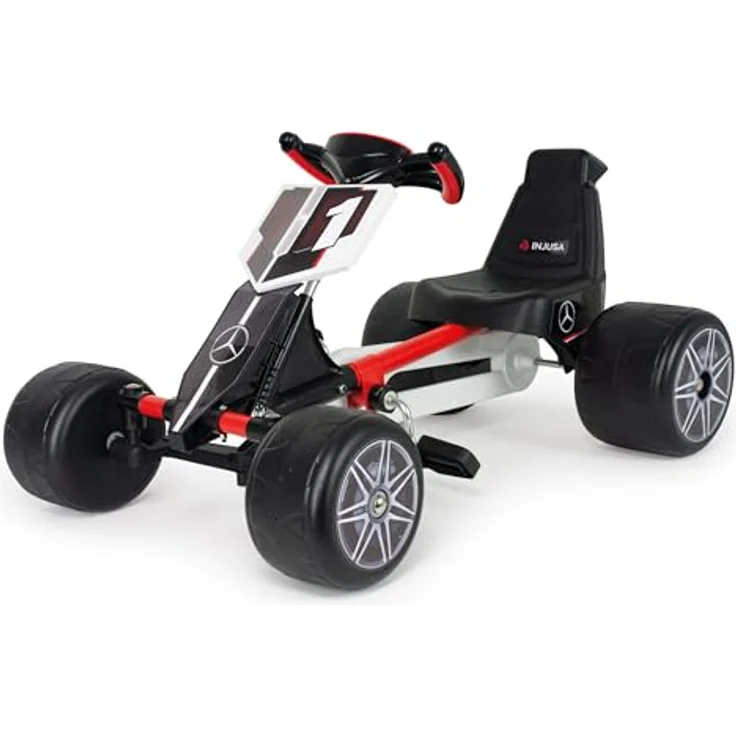 Injusa Mercedes Benz Go-Kart, Sportliches Rutschauto für Kinder ab 2 Jahren, Ergonomischer Sitz, Stabilität auf allen Untergründen, One Size – Bild 3