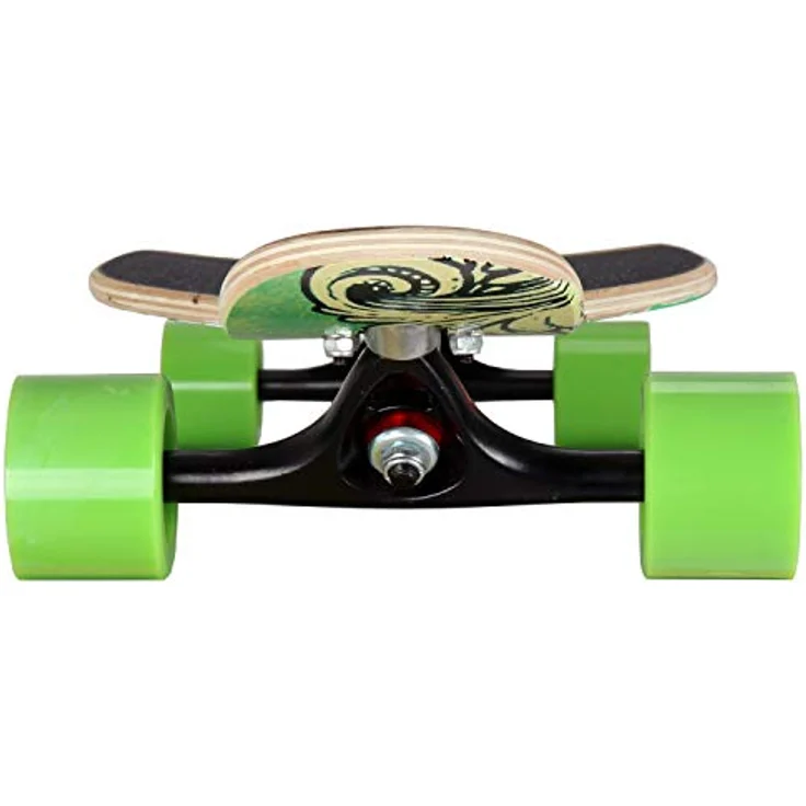 FunTomia Flex2 bis 84kg - Camber Longboard in Ahornholz Konstruktion, 106cm Länge, 25cm Breite, 3,5kg, Aluminium Achsen, 80A Rollenhärte – Bild 3