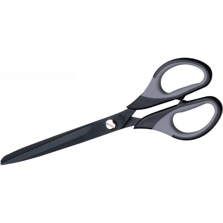 MAUL Papierscheren, antihaftbeschichtet 7,1 Zoll (18 cm), mit gummierter Griffzone, rostfreier Stahl