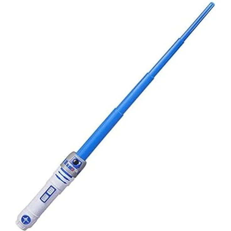 Star Wars Lightsaber Squad R2-D2 Ausfahrbares Blaues Lichtschwert Rollenspielzeug für Kids ab 4 Jahren – Bild 2