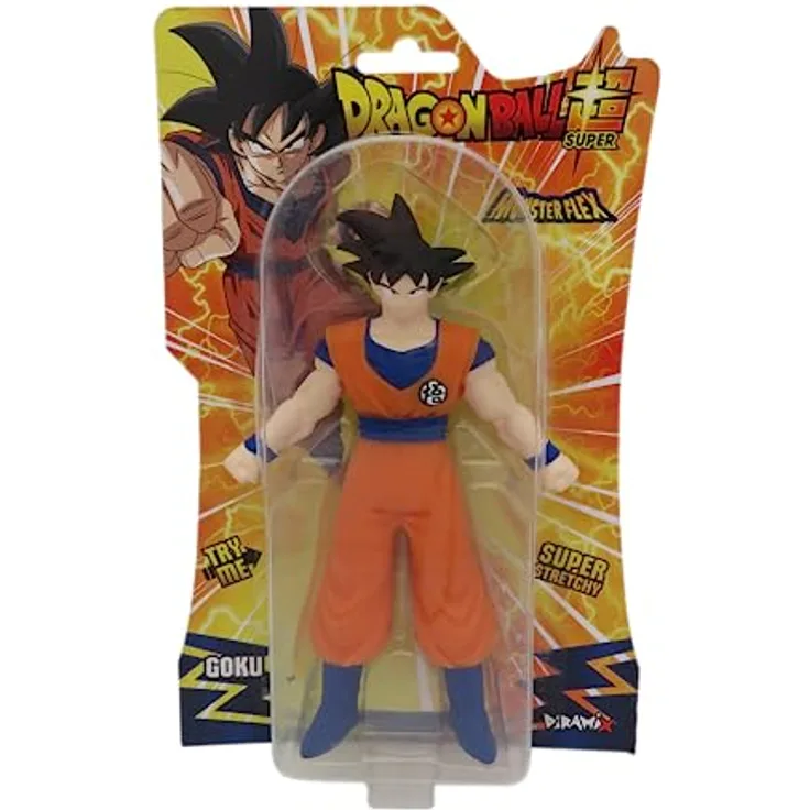 Silverlit Monster Flex Actionfigur Dragon Ball Z, 15 cm, langlebig, flexibles Design, hochwertiges Material mit Zubehör