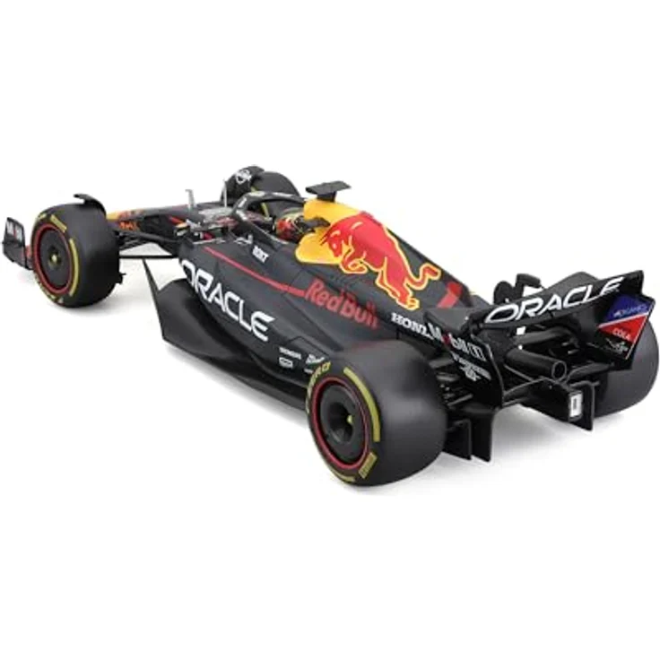 Bburago F1 Red Bull Racing RB19 Max Verstappen, 1:18 Modell, Detailgetreu aus Metall und Plastik, 32 cm lang, Offizielles Modell – Bild 4