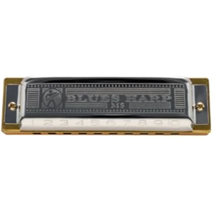 Hohner Blues Harp G Mundharmonika, modulares System mit 0,9 mm Messing-Musikplatte und SnapCase, doppelte Lackierung fürReduzierung des Aufquellens – Bild 2