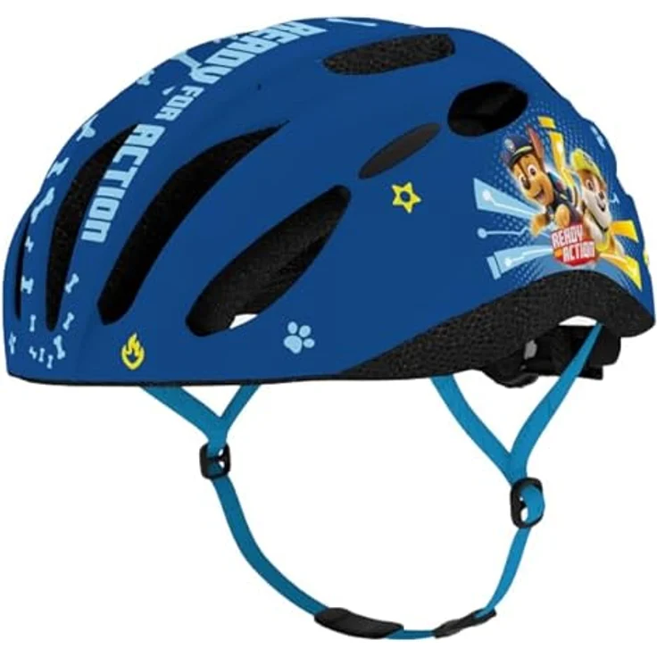 Seven Polska Kinderfahrradhelm "Paw Patrol Boys", BLUE, IN-MOLD-TEC, Größe M: 52-56cm, ab ca. 6 Jahre – Bild 6