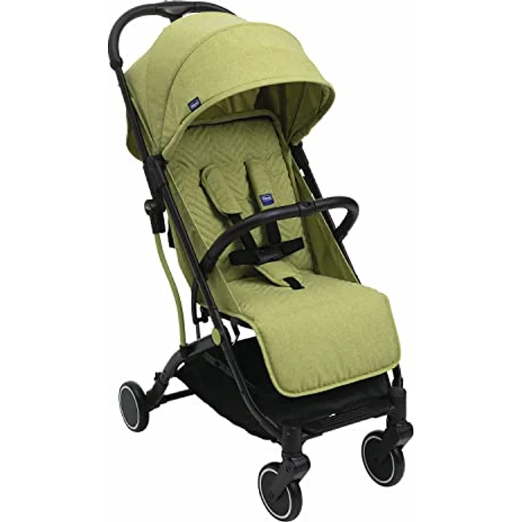 Chicco Trolley Me Kinderwagen, ultraleicht, kompakt, faltbar und neigbar von der Geburt bis 15 kg, mit Trolley-System, Regenhülle und ausziehbarem Verdeck – Feile – Bild 2