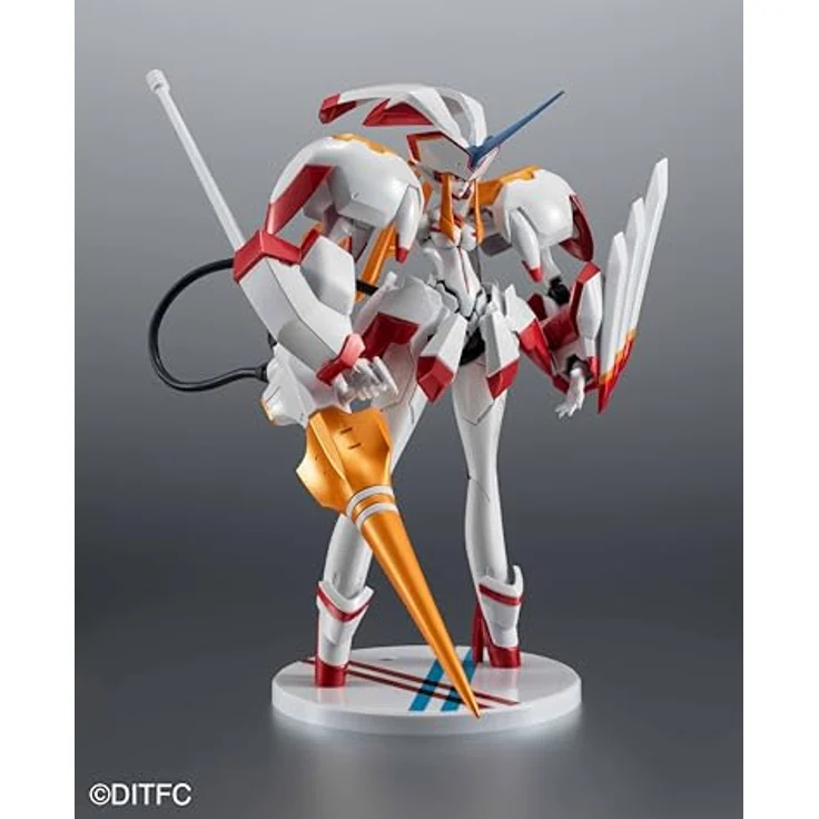 TAMASHII NATIONS Darling in The FRANXX 5th Anniversary Set, S.H.Figuarts & The Robot Spirits Figure mit Strelizia und Zero Two Figuren, inklusive Zubehör – Bild 2