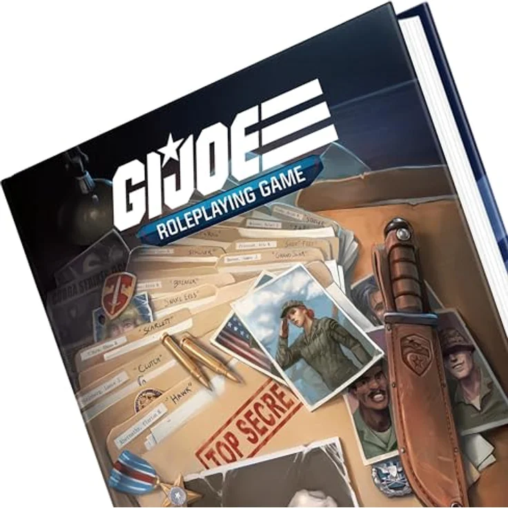 Sonstige Verlage G.I. Joe Roleplaying Game Hawk's Personnel Files Sourcebook, Rollenspiel-Quellenbuch mit 64 Statistiken und neuen Charakteroptionen für die goldene Ära von G.I. Joe – Bild 5