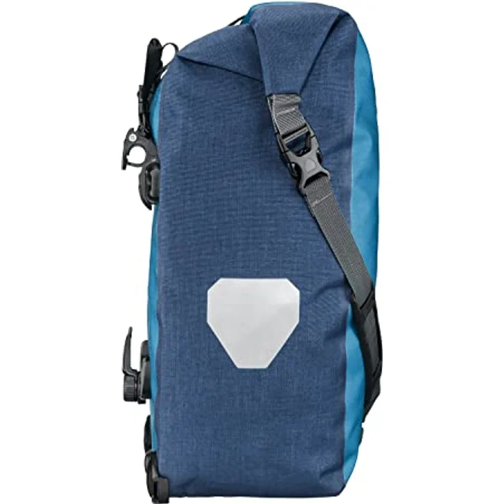 Ortlieb Back-Roller Plus Satteltasche, Dusk Blue - Denim, 42 x 32 x 17 cm, 2x20 L – Bild 4