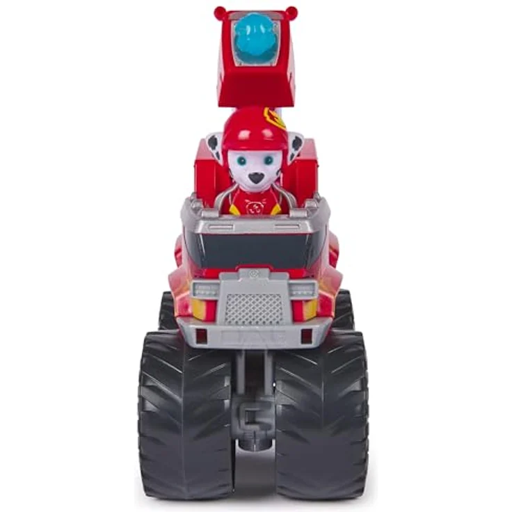 Paw Patrol Marshall Monstertruck, Feuerwehrwagen mit Geschoss-Abwurf und abnehmbarer Figur – Bild 4
