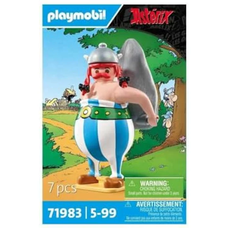 PLAYMOBIL 71983 Asterix: Obelix mit Hinkelstein, Sammelfigur für kreatives Spielen – Bild 4