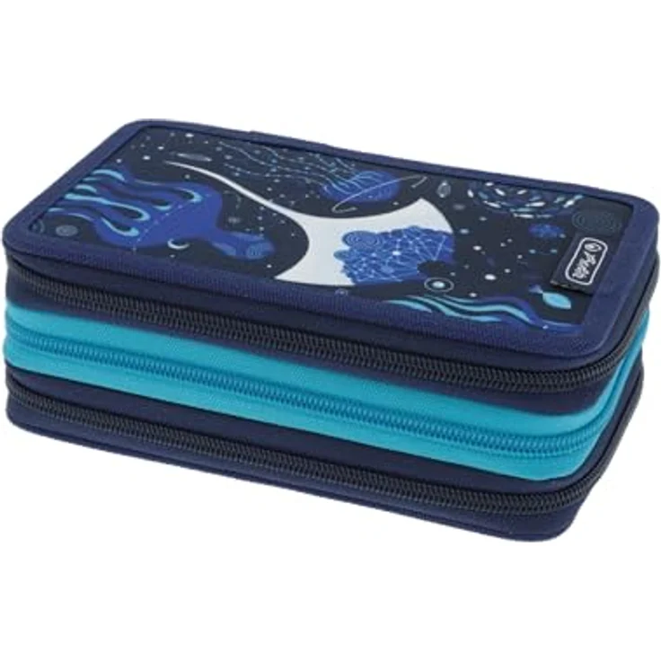 Herlitz Etui Triple Decker 31 tlg. Deep Ocean – Bild 3