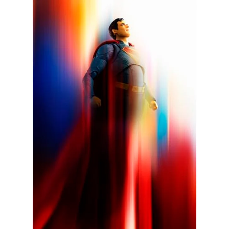 Bandai Superman 2025 S.H.Figuarts Actionfigur, 16 cm, inkl. Zubehör in Fensterbox – Bild 6