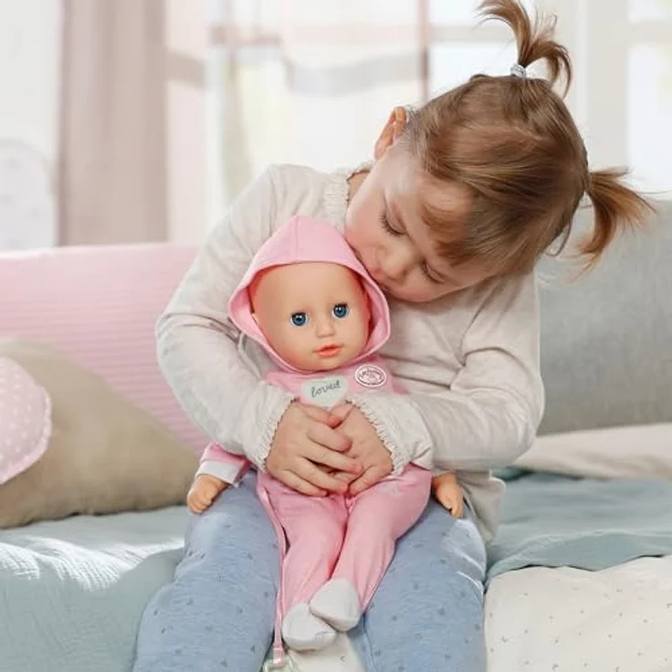 Zapf Creation Baby Annabell Hannah, 36 cm Spiel mit mir Puppe für Kinder ab 1 Jahr, weicher Stoffkörper – Bild 5