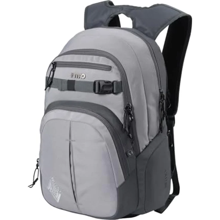 Nitro Chase Rucksack, Schulrucksack mit Organizer und 17 Zoll Laptopfach, Komfortable Rückenpolsterung, Farbvarianten nicht angegeben – Bild 1