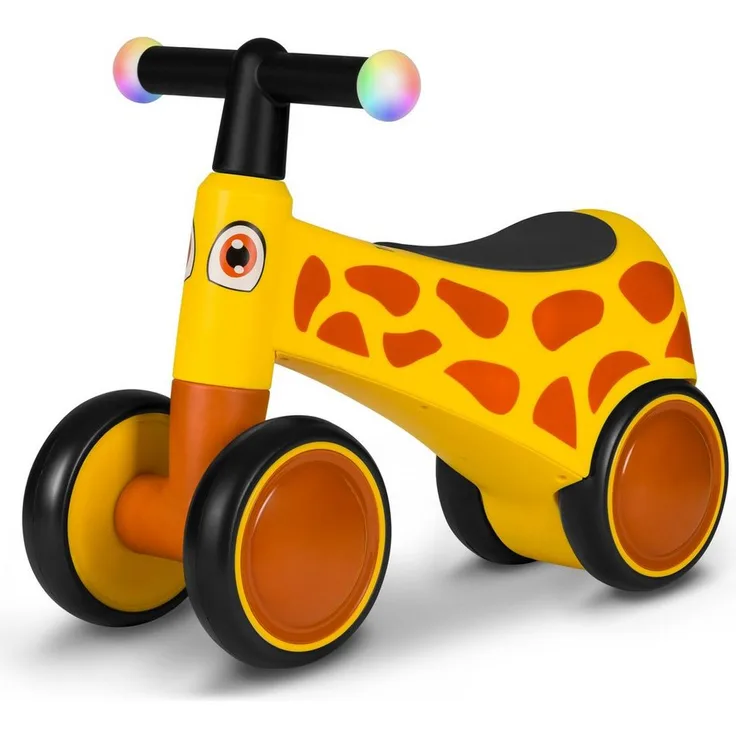 Lionelo Laufrad SAMMY Raddurchmesser: 15 cm Spurbreite vorne: 18,5 cm Radstand hinten: 15 cm Zoll, leuchtende Lenkergriffe, ergonomisches Design, zum Erlernen des Fahren, rosa Panther-Farbe - Preisvergleich