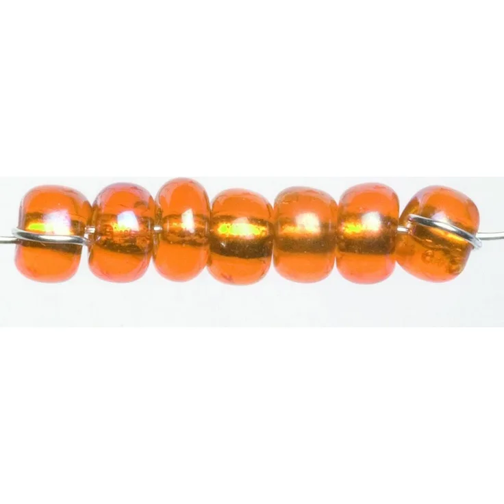 Glorex Bastelperlen Glorex Rocailles 4,5 mm 17 g, orange - Must-have für Schmuckbasteln