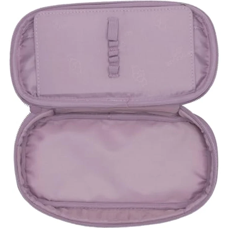 Beckmann Sport Jr. Ovales Pencil Case Padded Hearts, geräumiges Schlampermäppchen mit Zipper, 22 x 11 x 6 cm – Bild 3