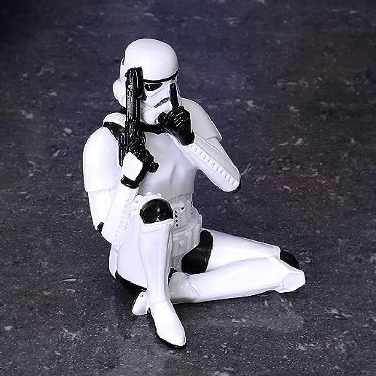 Nemesis Now Original Stormtrooper Figur Speak No Evil, 10 cm, handgemalt aus Polyresin – Bild 7