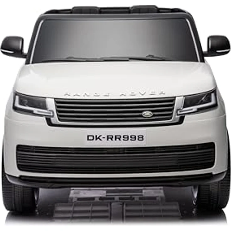 FINOOS Elektroauto Enfànt Range Rover, 12 V, mit Fernbedienung, Allradantrieb, Bluetooth, 1 bis 6 Jahre (weiß) – Bild 2