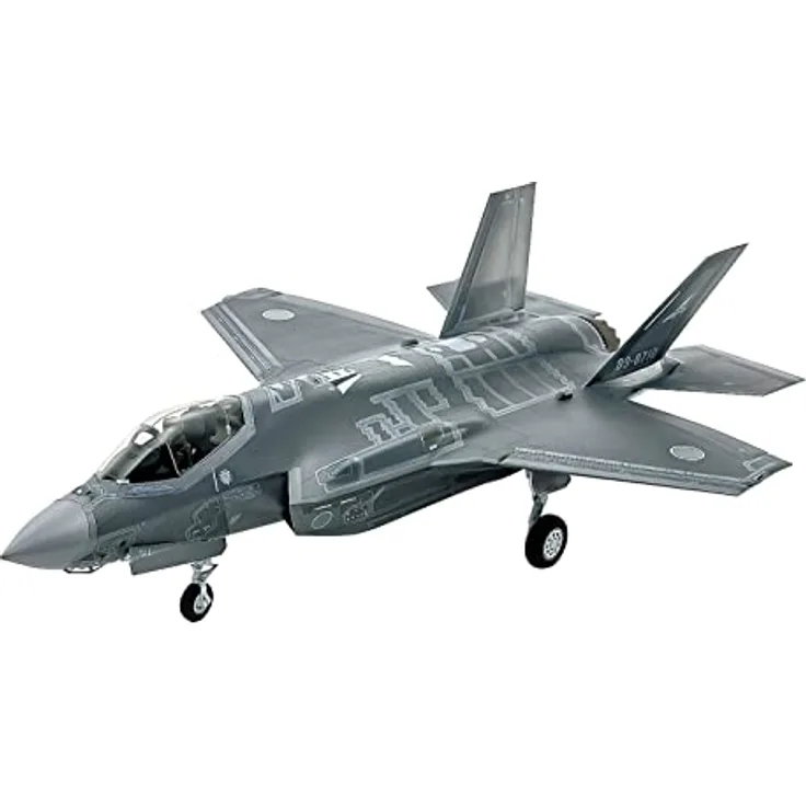 TAMIYA 61124 1:48 US F-35A Lightning II - originalgetreue Nachbildung, Plastik Bausatz, Basteln, Modellbausatz, Zusammenbauen, unlackiert, Mehrfarbig, Mittel