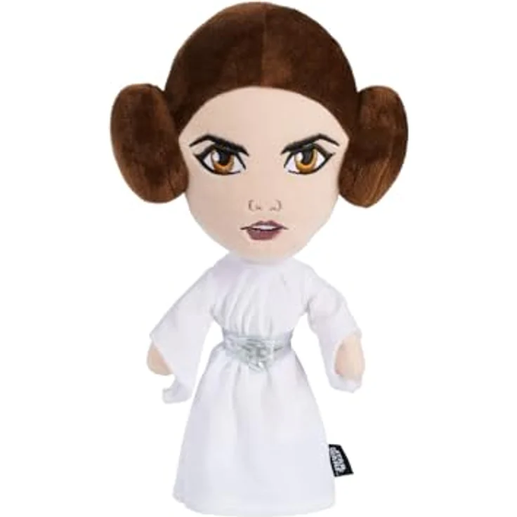 Simba Disney Star Wars Prinzessin Leia Plüschfigur, 25 cm, detailgetreues Design, weicher Stoff, ideal zum Spielen und Sammeln – Bild 1