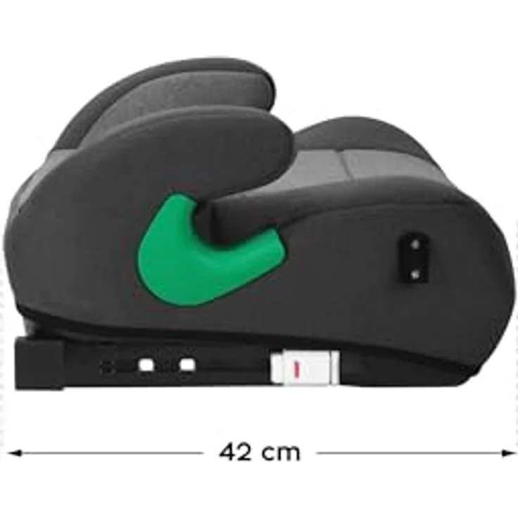 Tulano Cabby 35, Autositz für Kinder (ECE R129/i-Size Norm), grau, mit ISOFIX und abnehmbarer Polsterung – Bild 9