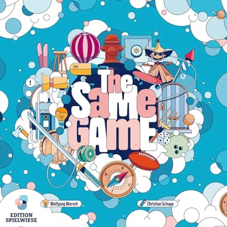 Edition Spielwiese The Same Game, kooperatives Gesellschaftsspiel für 3–6 Spieler ab 10 Jahren, fördert Kreativität und Teamarbeit – Bild 2