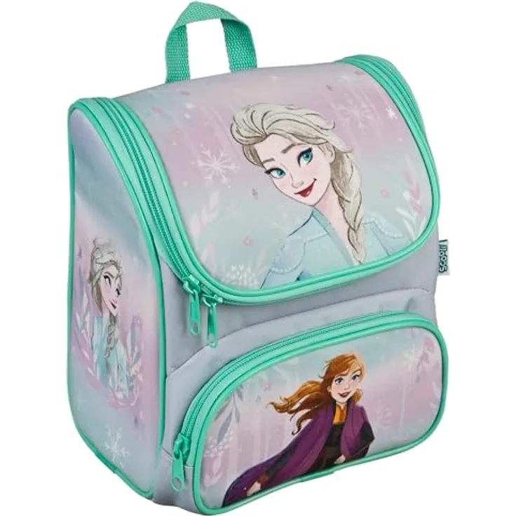 Scooli Vorschulranzen Cutie, Frozen, 6,5 l Volumen, gepolsterte Tragegurte, abnehmbarer Brustgurt