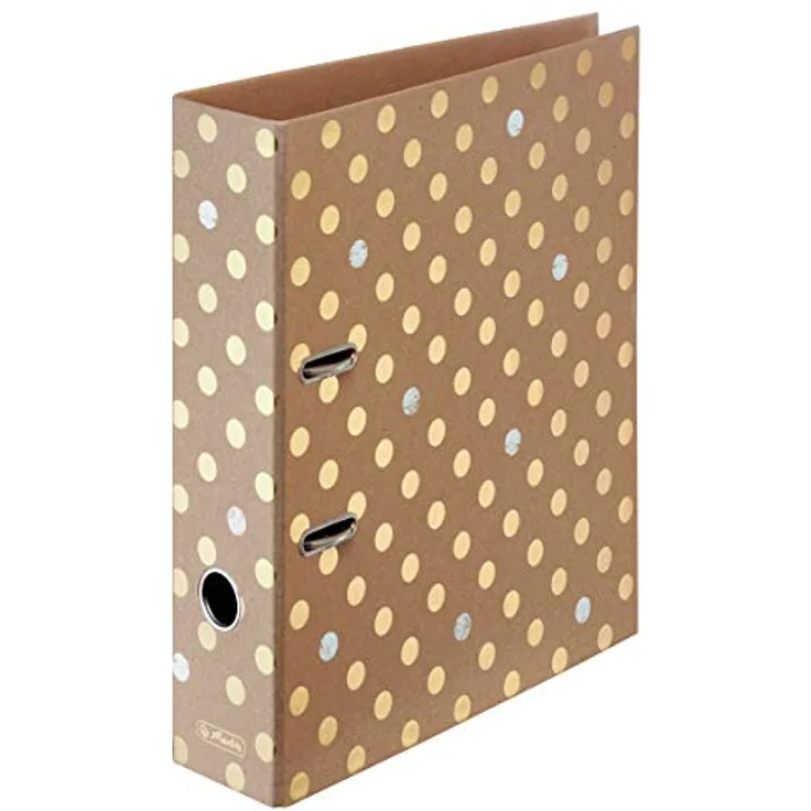 Herlitz 50021796 Ordner max file A4 Pure Glam, Rückenbreite 8 cm, 1 Stück