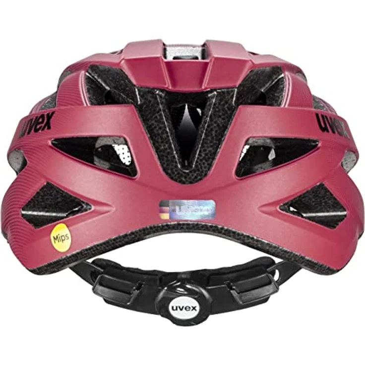 uvex i-vo cc MIPS - leichter Allround-Helm für Damen und Herren - MIPS-Sysytem - individuelle Größenanpassung - black-red - 52-57 cm – Bild 3