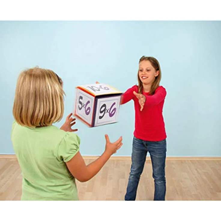 Betzold Pocket Cube, Mehrfarbiger Kinder Lernwürfel für 9 cm Karton, Ideal für bewegtes Lernen und selbstgestaltbare Karten – Bild 5