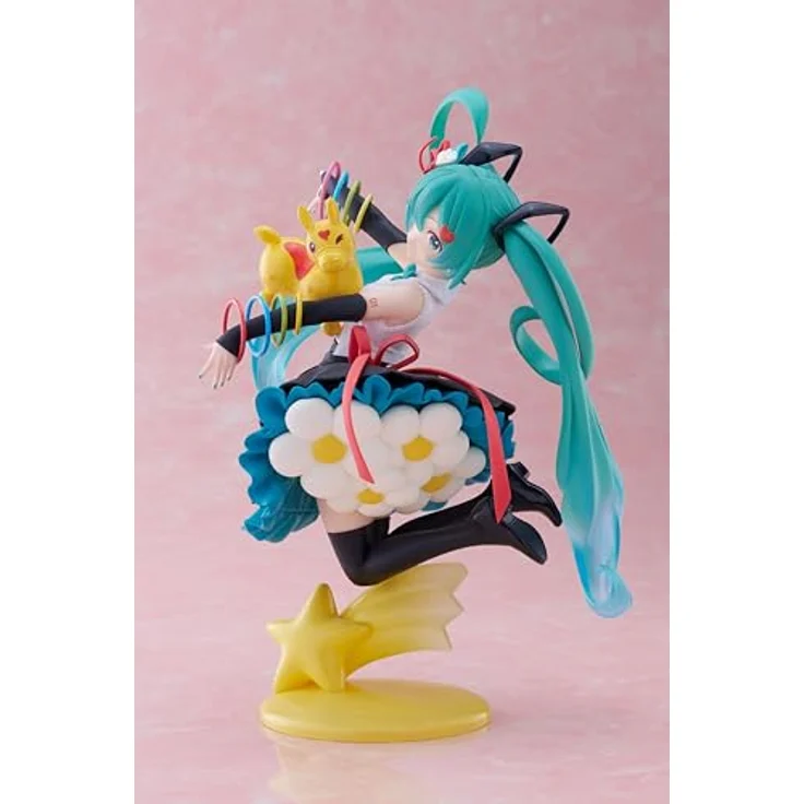 Taito Hatsune Miku x Rody AMP+ PVC Statue, Thank You Ver. Reissue, 20 cm, offizielles Lizenzprodukt – Bild 3