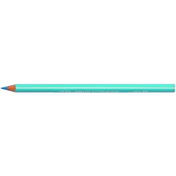 Giotto Stilnovo Maxi, dicke Buntstifte, Schoolpack aus 50% regeneriertem Material, Mine 4,3 mm, verschiedene Farben, 144 Stück – Bild 2