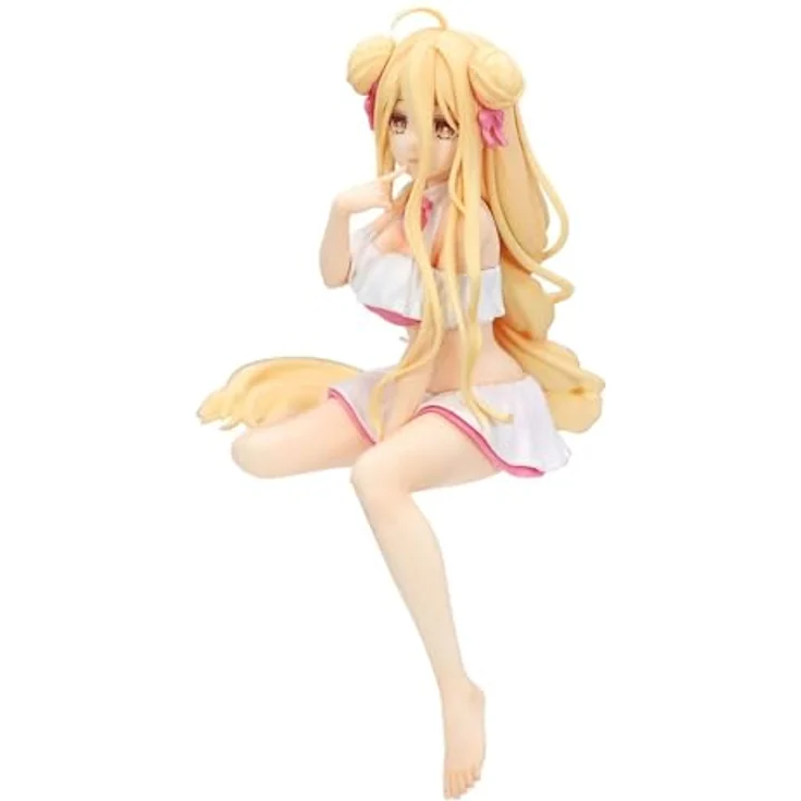 FuRyu Date A Live V Noodle Stopper PVC Statue Mukuro Hoshimiya Swimsuit Ver. 13 cm, detailreiche Sammelfigur – Bild 1