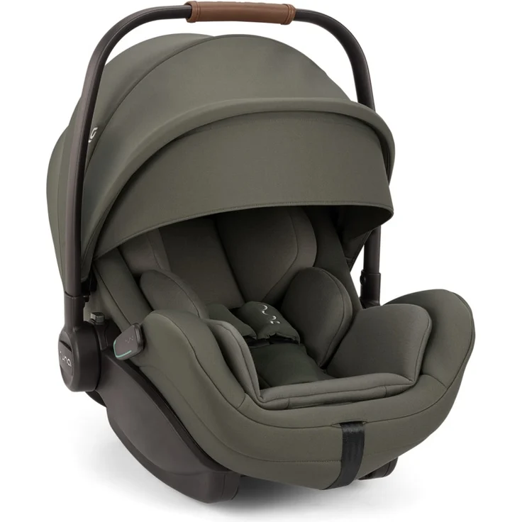 Nuna Arra Flex Babyschale Pine, i-Size, 157° Liegefunktion, mit Tailor-Tech Memoryschaum & EPP-Seitenaufprallschutz