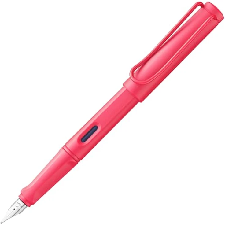 LAMY Füllfederhalter safari, Kultfüller, Federbreite M, ergonomisches Design, robuster Kunststoff, Sichtfenster für Tintenstand – Bild 1