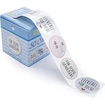 AVERY Zweckform 50 Marmeladen Etiketten selbstklebend (Made in Germany, Ø38mm, Aufkleber Marmeladenglas, Einmachen, Haushaltsetiketten ablösbar, beschriftbar, Geschenk) Sticker auf Rolle, 56860