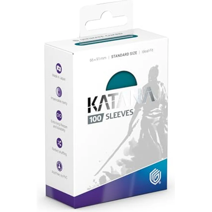 Ultimate Guard Sleeves - Standard Sized - Katana - Great Wave (100), säurefrei, langlebig, perfekt für Sammelkarten – Bild 2