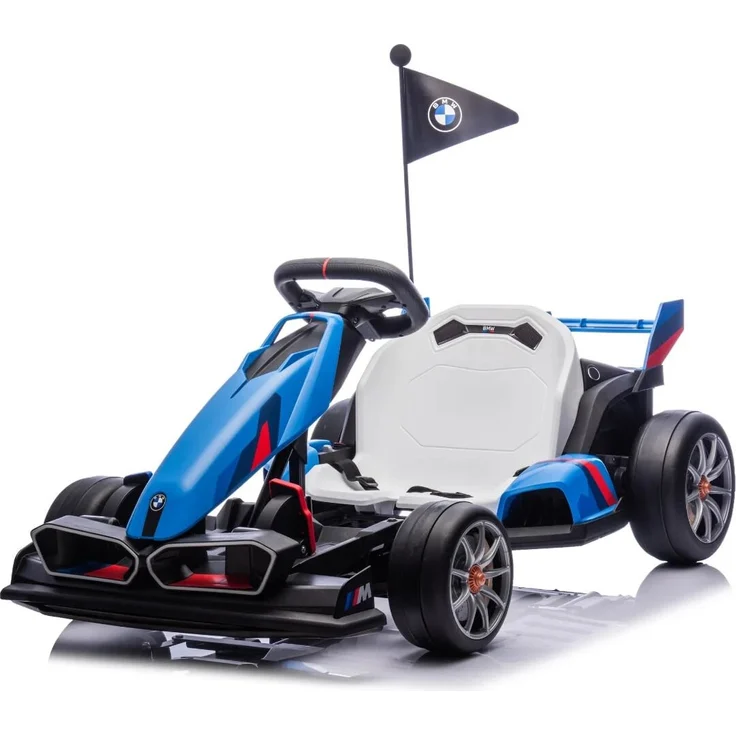 BMW Kinder Elektro-GoKart - 24V Akku - Driftfunktion - Blau