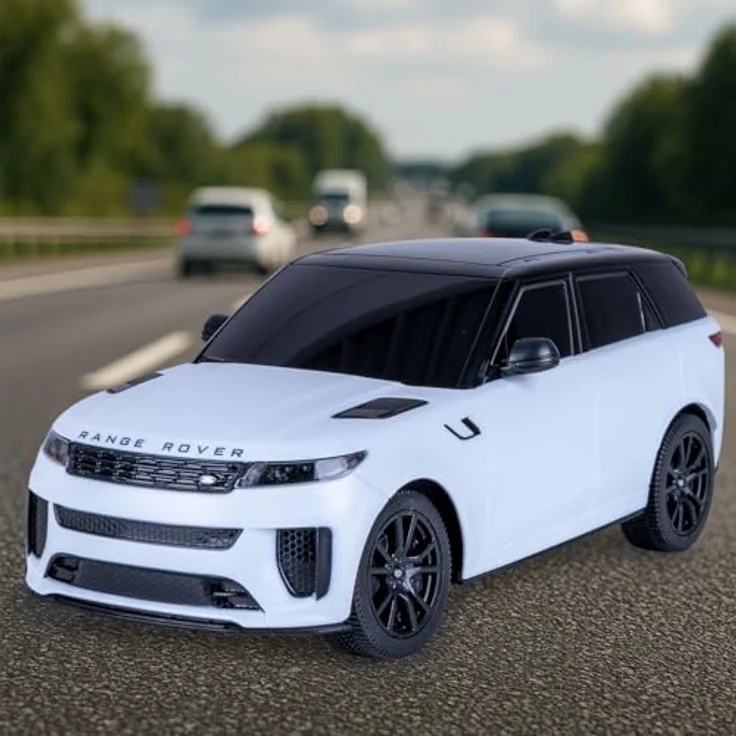 Weiss Range Rover Sport SV, ferngesteuertes Modellauto im Maßstab 1:24, 2,4GHz, weiß – Bild 6