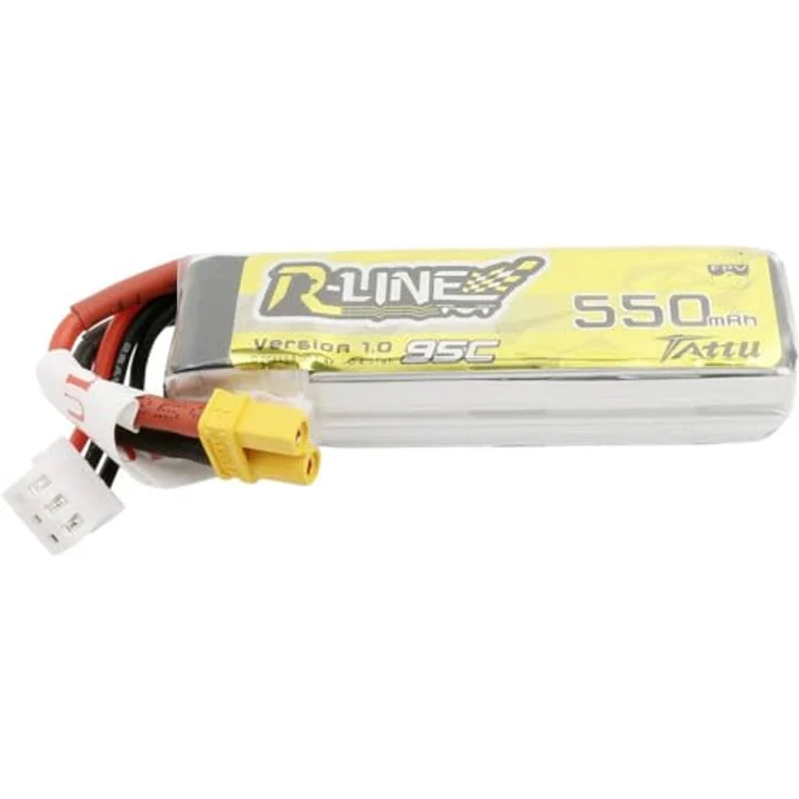 Gens ace TATTU TA-RL-95C-550-2S1P, RC Batterie 550 mAh 7,4 V 95C mit buntem Design – Bild 1