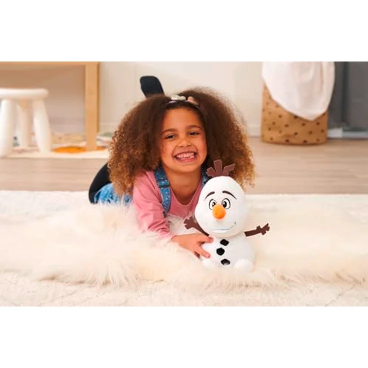 Simba Disney Olaf, 23 cm Plüschfigur, für Kinder ab den ersten Lebensmonaten geeignet – Bild 4