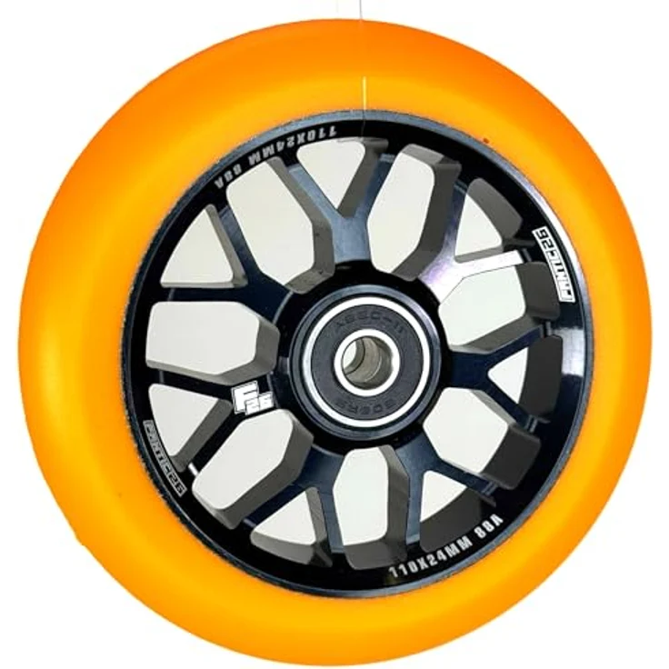 Fantic26 Stuntscooter A+ Ersatzteile Bundle mit 110mm Rollen, robusten Griffen und Griptape in buntem Design – Bild 4