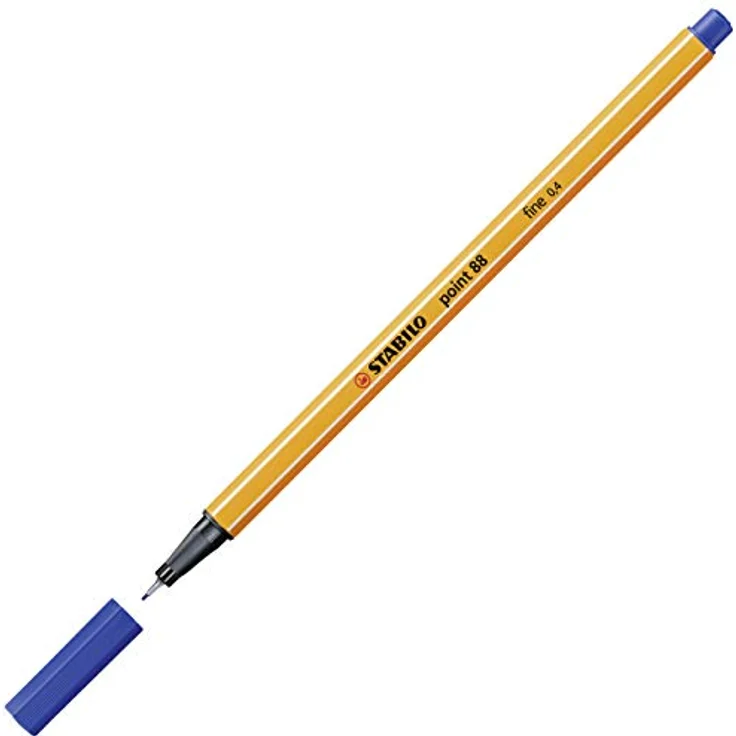 Fineliner - STABILO point 88 - Einzelstift - blau - Preisvergleich – Bild 2