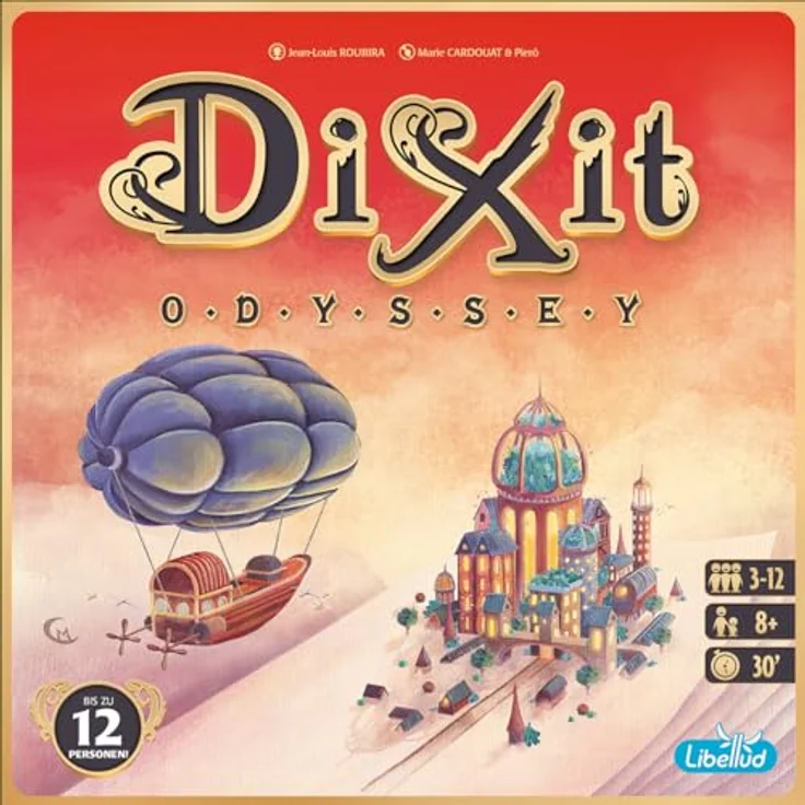 Libellud Dixit Odyssey (Auflage 2024) Familienspiel Kartenspiel 3-12 Spieler Ab 8+ Jahren 30 Minuten Deutsch – Bild 2