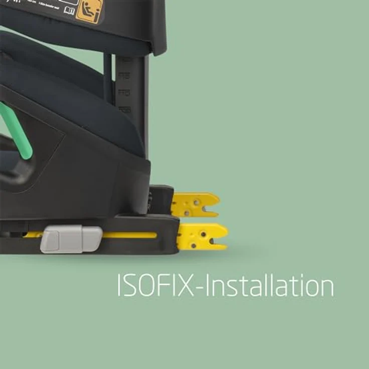 Maxi-Cosi RodiFix M i-Size, Kindersitz mit hohem Rücken, 3,5–12 Jahre, 100–150 cm, ISOFIX-Kindersitz, G-CELL Seitenaufprallschutz, verstellbare Höhe, schnelles und einfaches Anschnallen, Basic Grey – Bild 5
