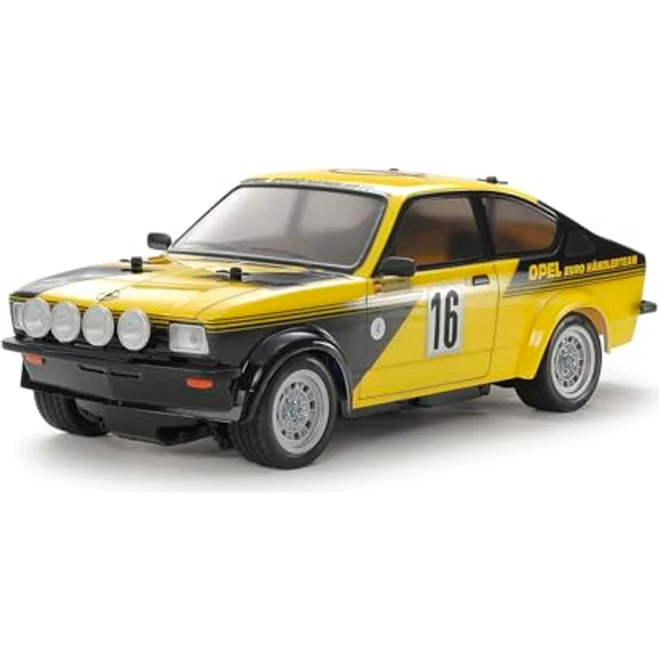 Tamiya 58729 1:10 RC Opel Kadett GT/E Rallye MB-01 - ferngesteuertes Auto, Fahrzeug, Modellbau, Zusammenbauen, Hobby, RC Bausatz, unlackiert – Bild 1
