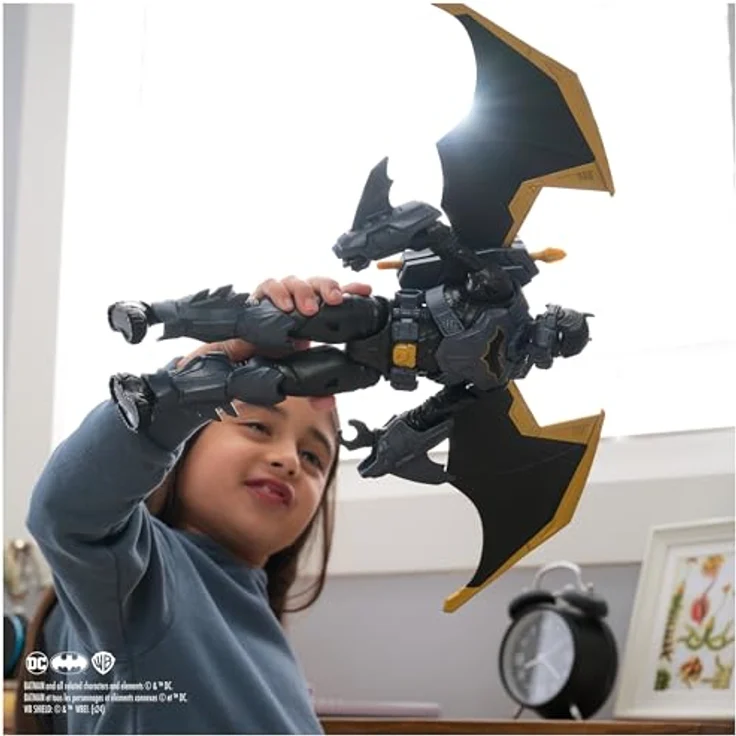 DC Comics DC Figure 12 ADV Aerial Batman, Sammelfigur mit detailliertem Design – Bild 5